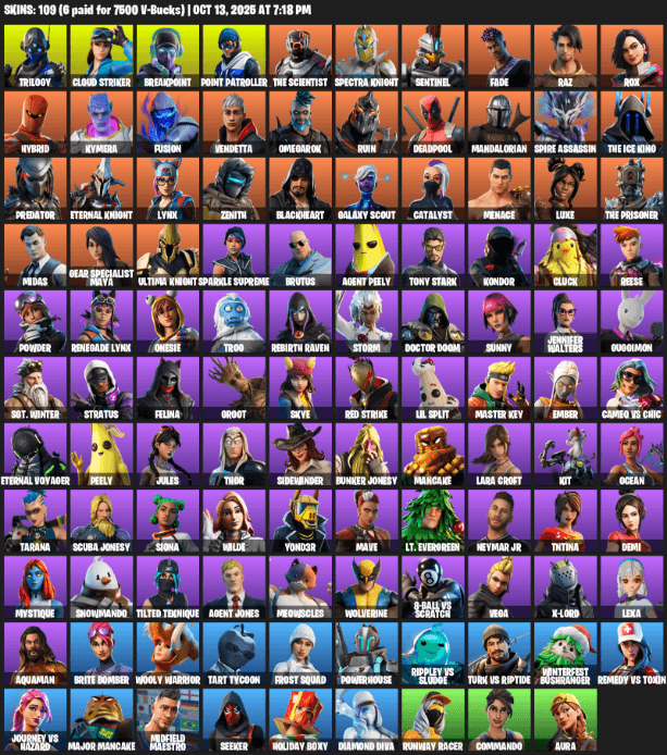 [PC/PSN/XBOX] | 109 skins | Lara Croft | #