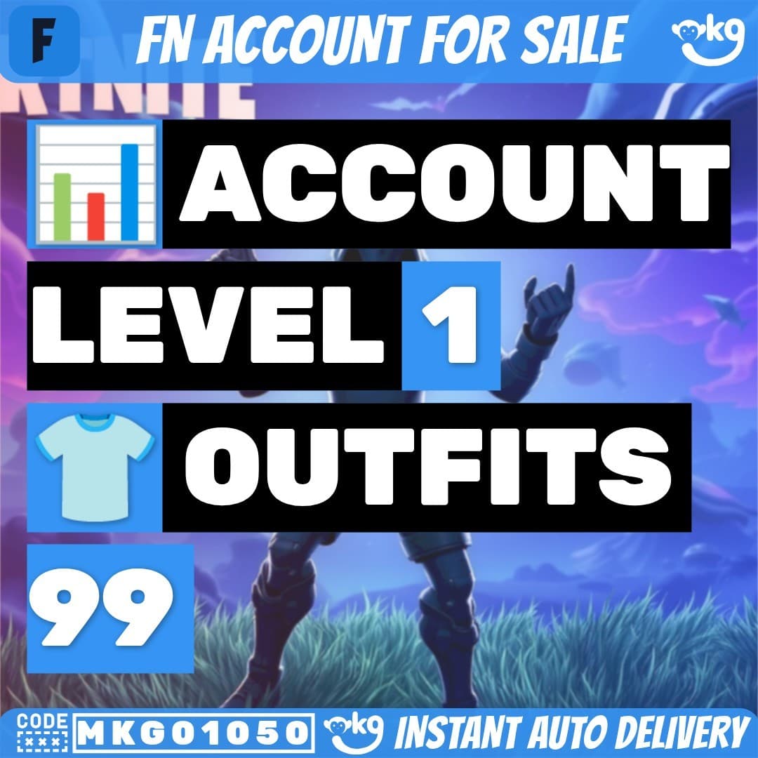 FN | 99 Outfits 👕 + Rare Emote 💃