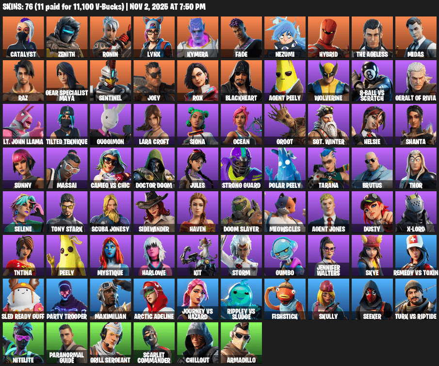 [PC/PSN/XBOX] | 76 skins | Lara Croft | #