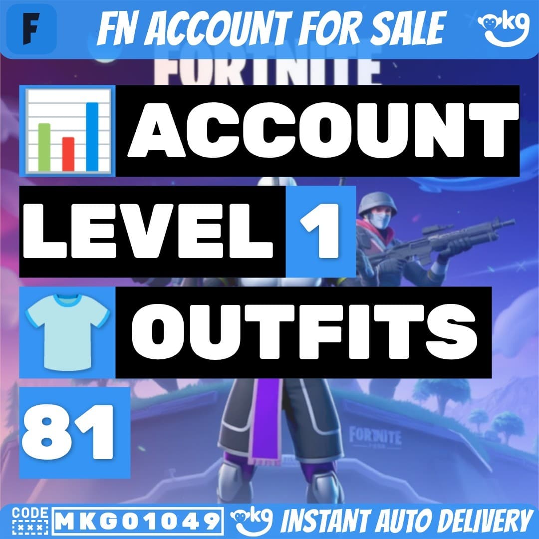Fortnite | 81 Outfits + Rare Emote |