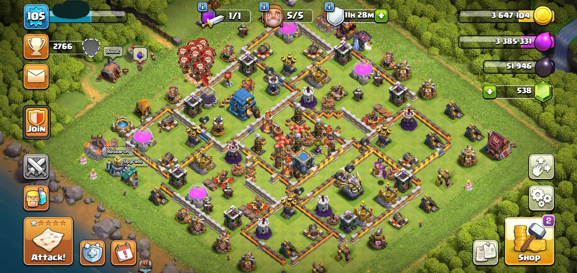 Op Th12🔥6 Epic Equipments🔥855 Cwl Medals🔥Value for Money!