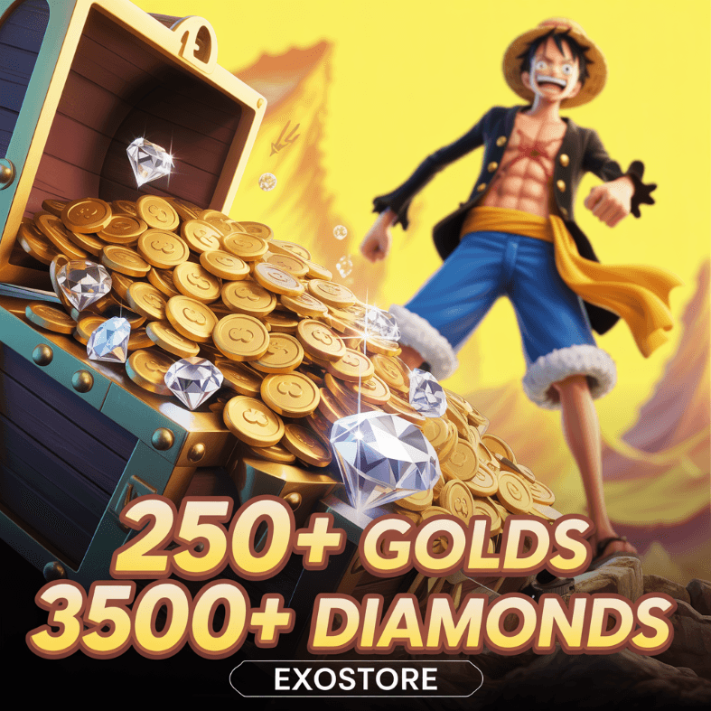 3500+ Diamonds💎250+ Golds 🕊️30x 4 Star