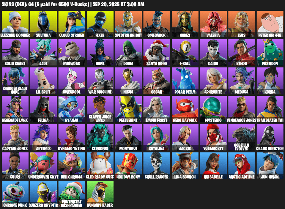 [PC/XBOX] | 64 skins | Omegarok | #