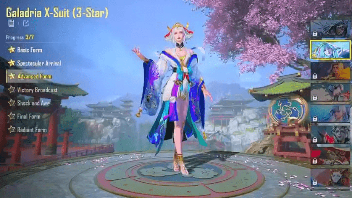 LEVEL 81 | 95/300 Mythic Fashion | 22x Gunlab [UMP45 Marine Max] GALADRIA X-SUIT 3⭐ | Steel Soldier Set Rare | 3x Mythic Helmet Rare | 7x Characters - FPUBG56