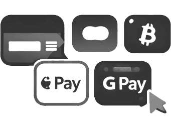 Multiple payment methods available