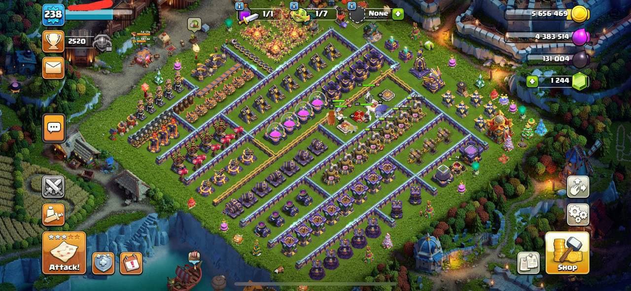 💥 TH16 UK | Loaded Account | 57 Hero Skins 🎨 • CR + BS Linked • 2 Sceneries 🌅 | 91•87•65•35 Heroes 💪 | BH9 • Legend Badge | Instant Delivery 🚚